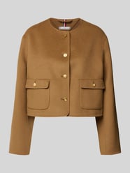 Regular fit wollen jack met sierknopen van Tommy Hilfiger - 41