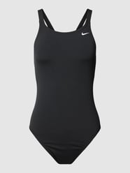Badeanzug mit U-Ausschnitt und Cut-Outs am Rücken von NIKE TRAINING Schwarz - 7