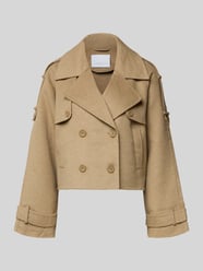 Jack met reverskraag, model 'Elianna' van LeGer by Lena Gercke Beige - 32