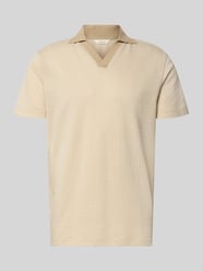 Regular Fit Poloshirt in Seersucker-Optik Modell 'MARNI' von Selected Homme - 14