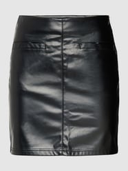 Minirock in Leder-Optik Modell 'Jolie' von Gina Tricot Schwarz - 21