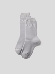 Socken mit Label-Prägung von Jacquemus Grau / Schwarz - 7