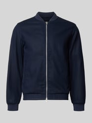 Jacke aus Baumwoll-Leinen-Mix mit Zweiwege-Reißverschluss von JACK & JONES Premium - 8