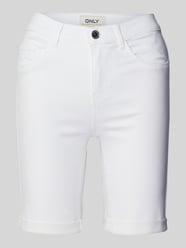 Slim Fit Jeansshorts mit fixiertem Umschlag Modell 'RAIN' von Only - 5