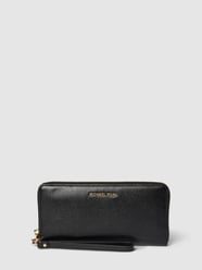 Portemonnaie mit Label-Applikation Modell 'CONTINENTA' von MICHAEL Michael Kors Schwarz - 31