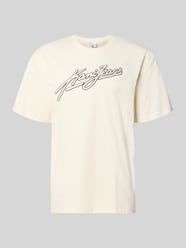 t-shirt o kroju oversized z wyhaftowanym logo od Karl Kani - 9