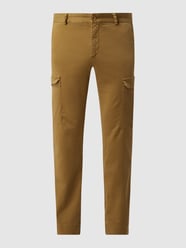 Cargobroek met stretch, model 'Brooks' van MOS MOSH Wit - 37