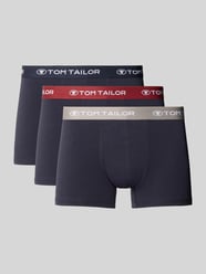 Pants mit elastischem Logo-Bund im 3er-Pack von Tom Tailor - 35