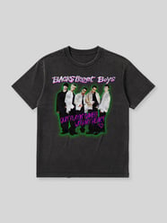 Regular Fit T-Shirt mit Backstreet Boys Print von Mister Tee - 40