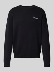 Gebreide pullover met ribboorden van REVIEW - 5