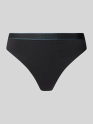 String mit Label-Bund von Calvin Klein Underwear Schwarz - 22