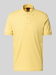 Koszulka polo o kroju slim fit z mieszanki bawełny od BOSS Orange - 20