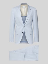 ZKHOECR Heren 3-delige slim fit pak set, twee knopen blazer solide jas vest broek bruiloft pak, Pruim, XL
