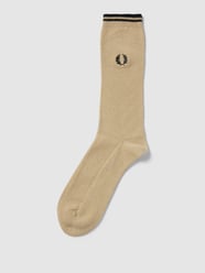 Socken mit Strukturmuster von Fred Perry Beige - 29