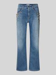 Flared jeans in verkorte pasvorm, model 'GINI' van Cambio - 36