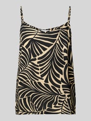 Regular Fit Trägertop mit Allover-Muster Modell 'NOVA LIFE' von Only Beige - 9