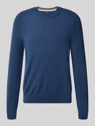 Sweter o kroju regular fit z czystej, żywej wełny model ‘Geelong’ od MAERZ Muenchen - 44