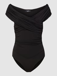 Body z marszczeniami model ‘MANILA BODYSUIT’ od Marciano Guess Czarny - 38