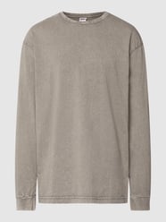 Longsleeve mit Rundhalsausschnitt Modell 'Heavy Boxy' von URBAN CLASSICS Grau - 43
