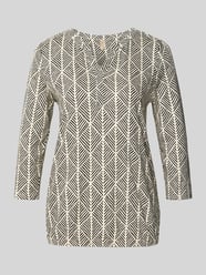 Blusenshirt mit Tunika-Ausschnitt Modell 'FELICITY' von Soyaconcept - 20