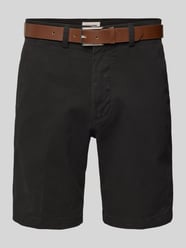 Korte regular fit chino met riem, model 'MARCO FRANCO' van Jack & Jones - 18