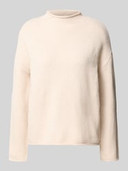 Regular Fit Strickpullover mit Stehkragen von ZABAIONE - 48