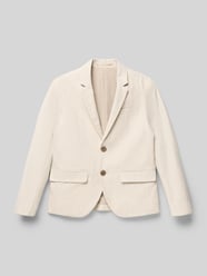 Marynarka w kroju regular fit z mieszanki bawełny i lnu model 'MARTIN' od JACK & JONES - 7