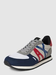 Sneaker mit Label-Details von ARMANI EXCHANGE Blau - 1