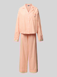 Pyjama mit Logo-Stitching von Polo Ralph Lauren Orange - 12