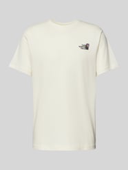 T-Shirt mit Logo-Print Modell 'BLOOM' von The North Face Beige - 5