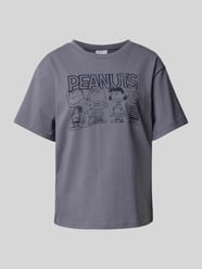 T-Shirt mit Peanuts®-Print von Jake*s Casual Blau - 26