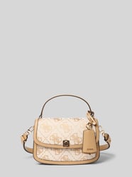 Schoudertas met overslag van GUESS Beige - 37