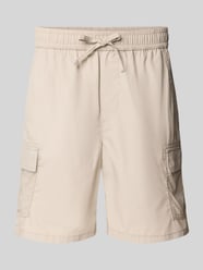 Szorty cargo o kroju regular fit z dodatkiem bawełny od ONLY & SONS - 24