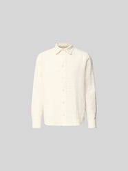 Freizeithemd mit Strukturmuster von WON HUNDRED Beige - 20