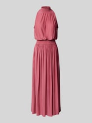 Maxikleid mit Stehkragen Modell 'UMA' von Samsøe & Samsøe Pink - 30