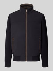 Strickjacke mit Reißverschlusstaschen von bugatti - 26