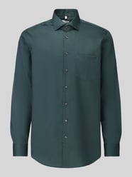 Regular Fit Businesshemd aus reiner Baumwolle Modell 'New Kent' von Seidensticker - 14