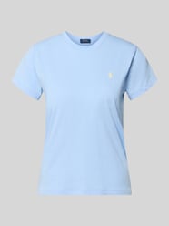 męski t-shirt o kroju regular fit z czystej bawełny od Polo Ralph Lauren - 35