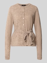 Cardigan mit Taillenbindegürtel von VERO MODA Beige - 33