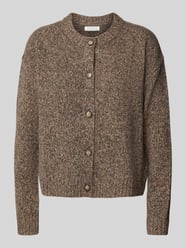 Cardigan met extra brede schouders en knoopsluiting van Christian Berg Woman - 20