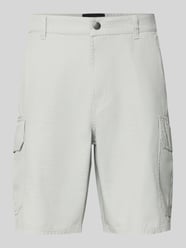 Bermudy o kroju relaxed fit z czystej bawełny model 'DRAFTMEN' od Barbour - 1