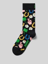 Socken mit Label-Print Modell 'Best of Luck' von Happy Socks - 38