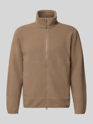 Regular Fit Fleecejacke mit Zweiwege Reißverschluss Modell 'ONSJASON' von ONLY & SONS Beige - 35
