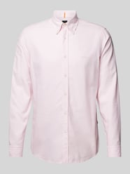 Regular Fit Freizeithemd mit Button-Down-Kragen Modell 'Rickert' von BOSS Orange Rosa - 29