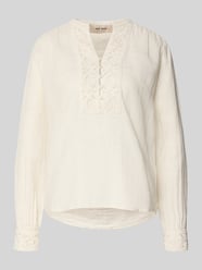 Bluzka o kroju regular fit z dekoltem w serek model 'Evanda' od MOS MOSH - 31