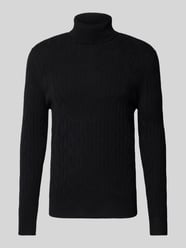 Gebreide pullover met structuurmotief van Christian Berg Men - 6