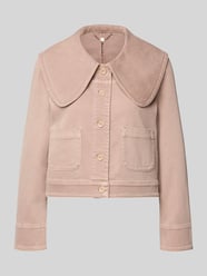 Regular Fit Jeansjacke mit Umlegekragen von Marc Cain Beige - 41