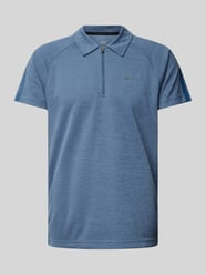 Regular Fit Poloshirt mit Logo-Print Modell 'IVO' von Joy Blau - 37