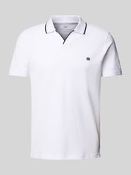 Regular fit poloshirt met logostitching en polokraag van Christian Berg Men - 28