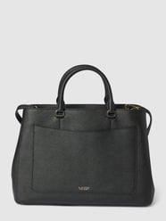 Handtas met labeldetail van Lauren Ralph Lauren Grijs / zwart - 23